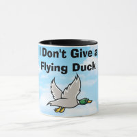 Gib keinen fliegenden Duck Funny