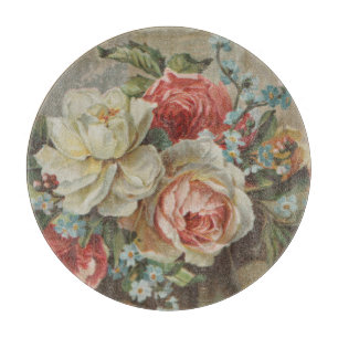 Gib mir dein Herz Antique Cottagecore Valentinstag Schneidebrett
