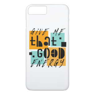 Gib mir diese GUTE ENERGIE Orange Positiv Case-Mate iPhone Hülle