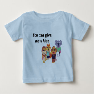 Gib mir einen Kuss Baby T-shirt
