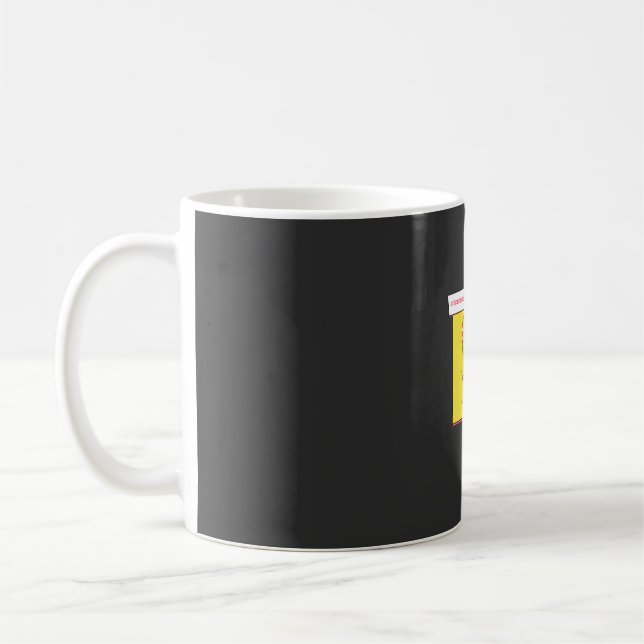 Gib mir einfach den Kaffee, und niemand wird verle Kaffeetasse (Links)