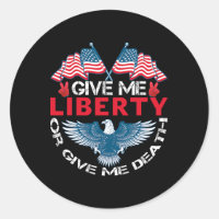 Gib mir Freiheit oder gib mir den Tod der amerikan