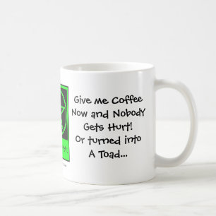 Gib mir jetzt Kaffee! Cheeky Hexenkaffee Cup/Tasse Tasse