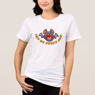 Gib mir jetzt Süßigkeiten Tri-Blend Shirt