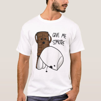 Gib mir mehr Schokolade Lustig T-Shirt