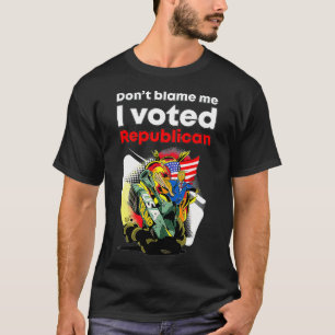 Gib mir nicht die Schuld, ich habe Republikanisch/ T-Shirt