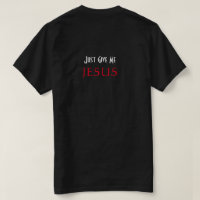 Gib mir nur JESUS Christlich Black