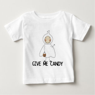 Gib mir Süßigkeiten und Geschenke Baby T-shirt