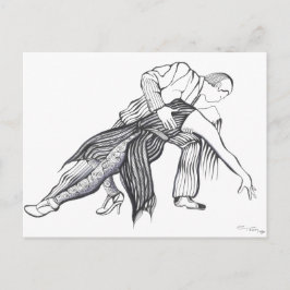 Gib mir Tango Postkarte