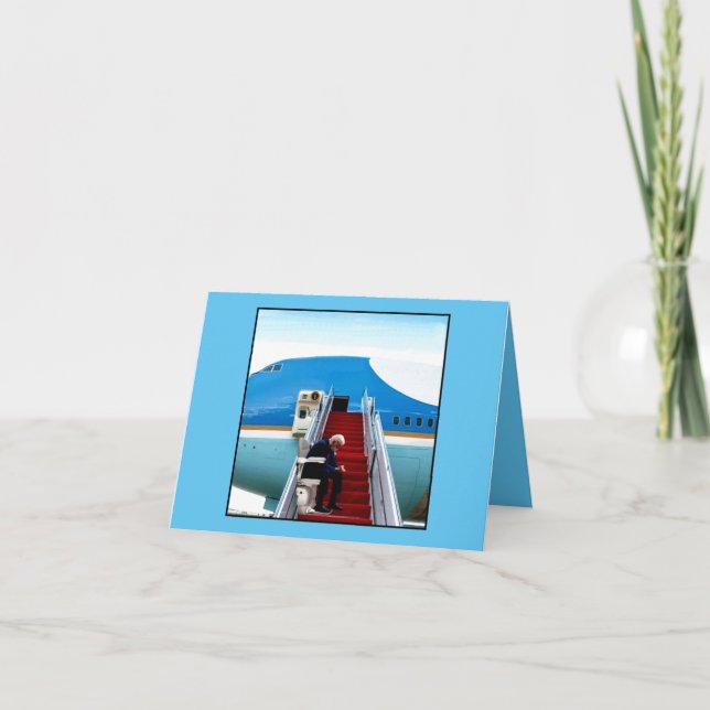 Gib nicht auf dankeskarte (Vorderseite)