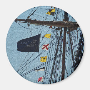 Gib nicht das Flaggenmagazin auf Magnet