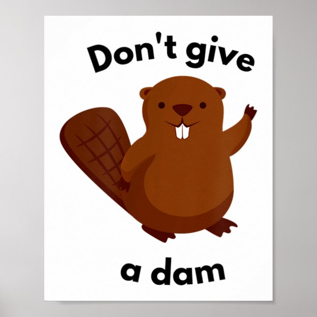 Gib nichts drauf poster (Vorne)