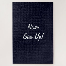 Gib nie auf! Challenges monochromes Puzzle