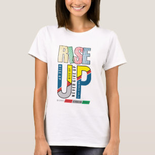 Gib nie auf T-Shirt