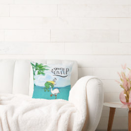 Gib nie Froschvogel auf Kissen