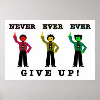 Gib nie je auf! poster