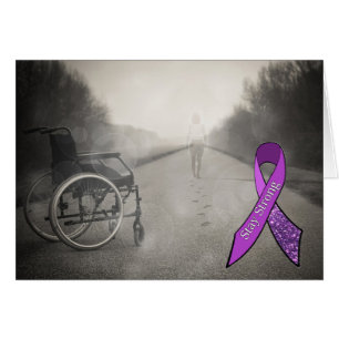 "Gib niemals auf", um aus der Rollstuhlkarte zu ko