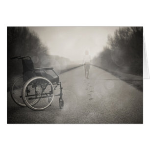 "Gib niemals auf", um aus der Rollstuhlkarte zu ko