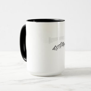Gib niemals die Tasse auf