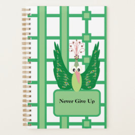 Gib niemals Pfauenplaner auf! Planer