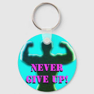 Gib niemals Schlüsselanhänger auf