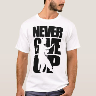Gib niemals Wing Chun auf T-Shirt