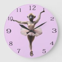 Gibbon-Affen-Balletttänzerin in einem Tutu,