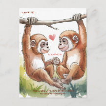 Gibbon Valentinstage