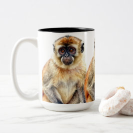 Gibbon Zweifarbige Tasse