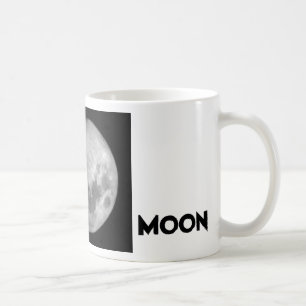 Gibbous Mond-Tasse Tasse