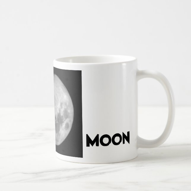 Gibbous Mond-Tasse Tasse (Rechts)