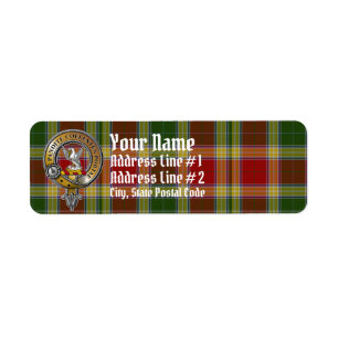 Gibbs Gibsone Tartan & Abzeichen