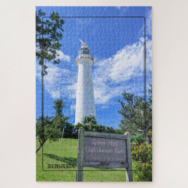 Gibbs Hill Lighthouse Park, Bermuda Puzzle (Vertikal)