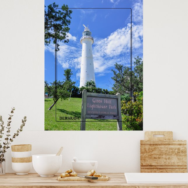 Gibbs Hill Lighthouse Park Poster (Küche)