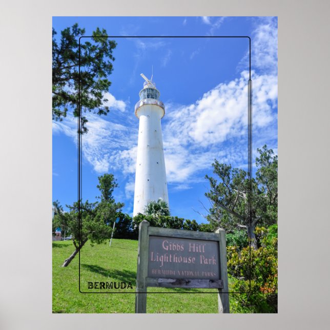 Gibbs Hill Lighthouse Park Poster (Vorne)
