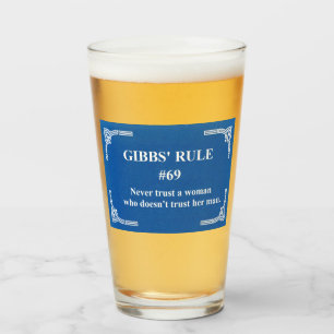 Gibbs' Regel 69 Glas