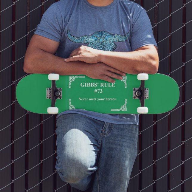 Gibbs' Regel 73 Skateboard (Außenbereich 3)