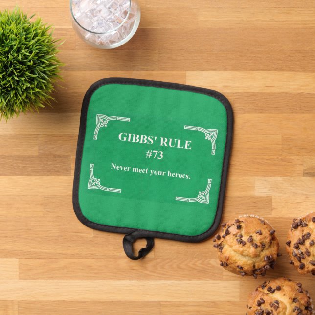 Gibbs' Regel 73 Topflappen (Oben Unten)