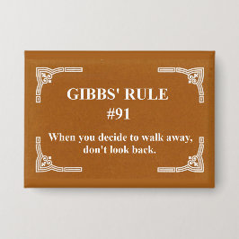 Gibbs' Regel 91 Button