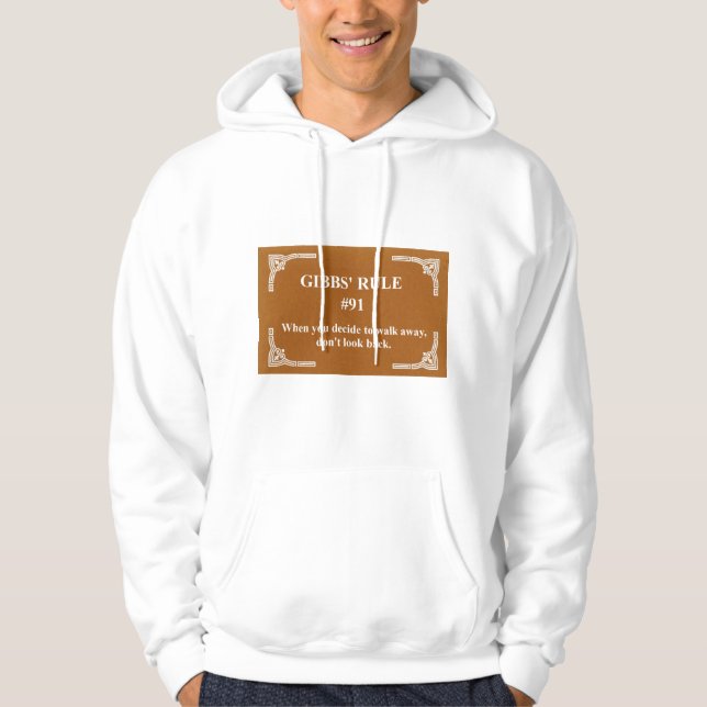 Gibbs' Regel 91 Hoodie (Vorderseite)