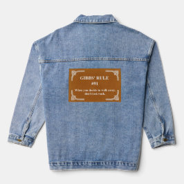 Gibbs' Regel 91 Jeansjacke