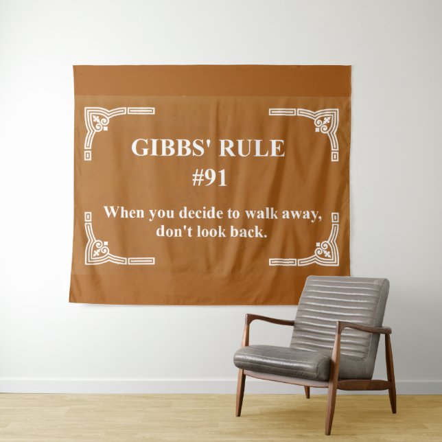 Gibbs' Regel 91 Wandteppich (Beispiel (Horizontal))