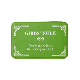 Gibbs' Regel 99 Badematte