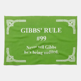 Gibbs' Regel 99 Geschirrtuch