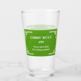 Gibbs' Regel 99 Glas