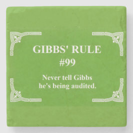 Gibbs' Regel 99 Steinuntersetzer