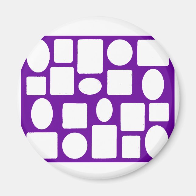 Gibney Ihre Fotos hier rahmen das MUSEUM Zazzle Magnet (Vorne)