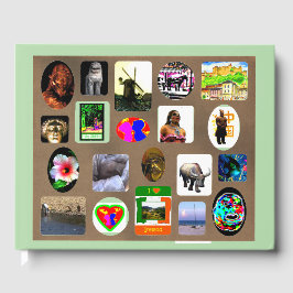 Gibney Ihre Fotos hier Rahmen Museum Zazzle Gästebuch