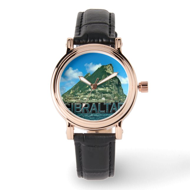 Gibraltar Armbanduhr (Vorderseite)