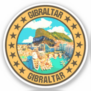 Gibraltar Aufkleber